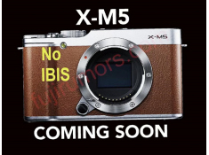 Fujifilm's new camera X-M5 to be released in October will not have IBIS