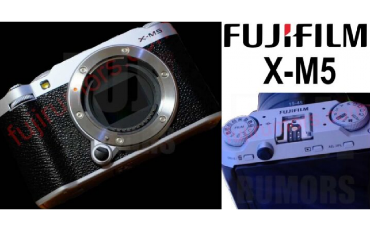 Fujifilm X-M5 Images Leaked for the First Time