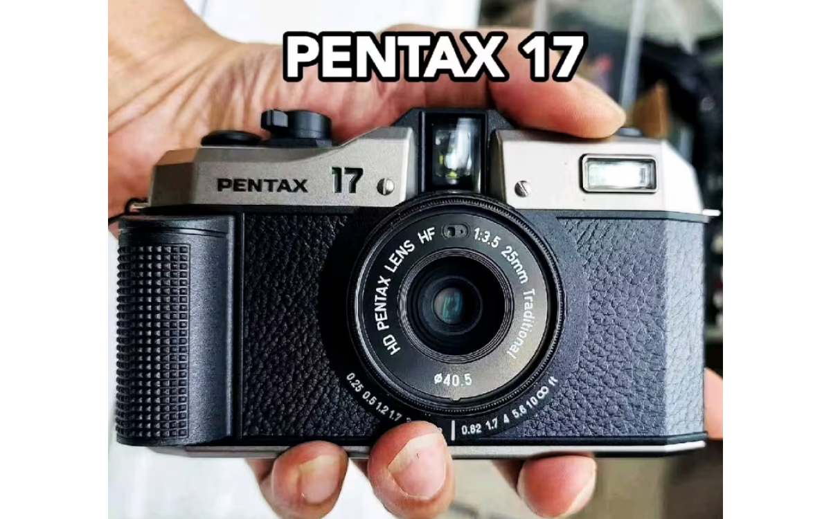 The Picture Of Pentax's New Half-Frame Film Camera Has Been Leaked