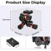 Full CNC Aluminum Alloy 3-Way Geared Tripod Head