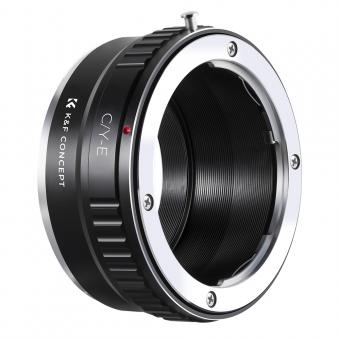 Contax/Yashica C/Y to Sony E Lens Adapter, Manual Focus - K&F CONCEPT