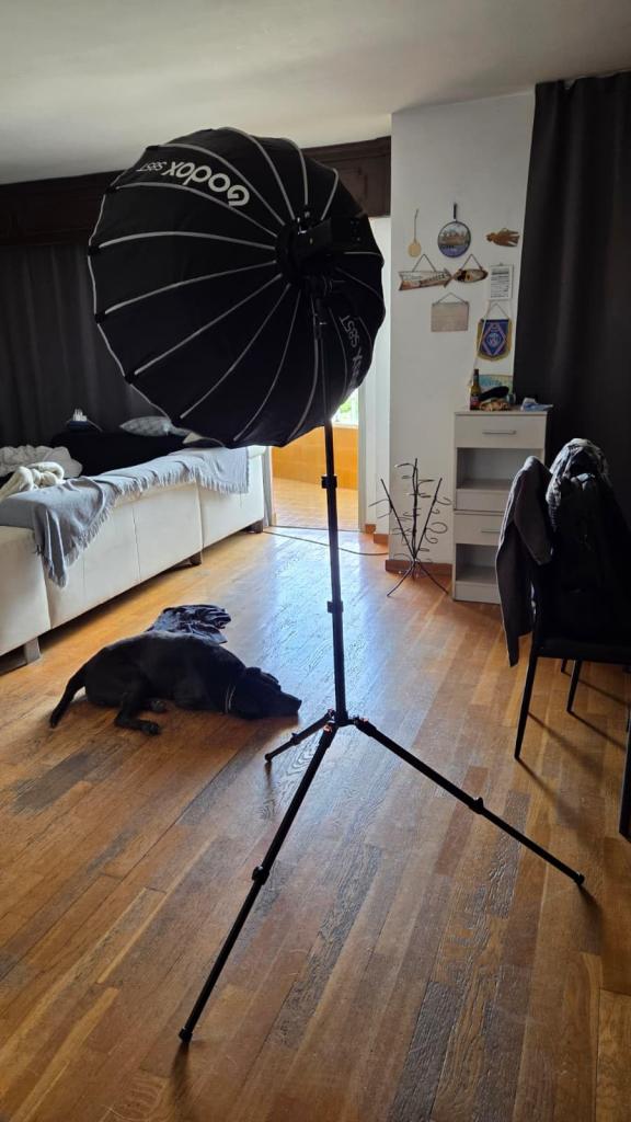2.0m Aluminum Foldable Light Stand with 1/4 - K&F CONCEPT