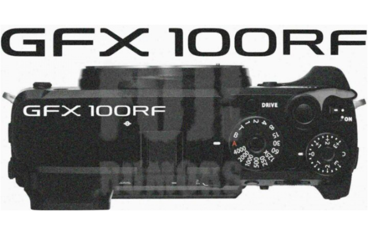 Fujifilm GFX100RF film advance lever with zoom function