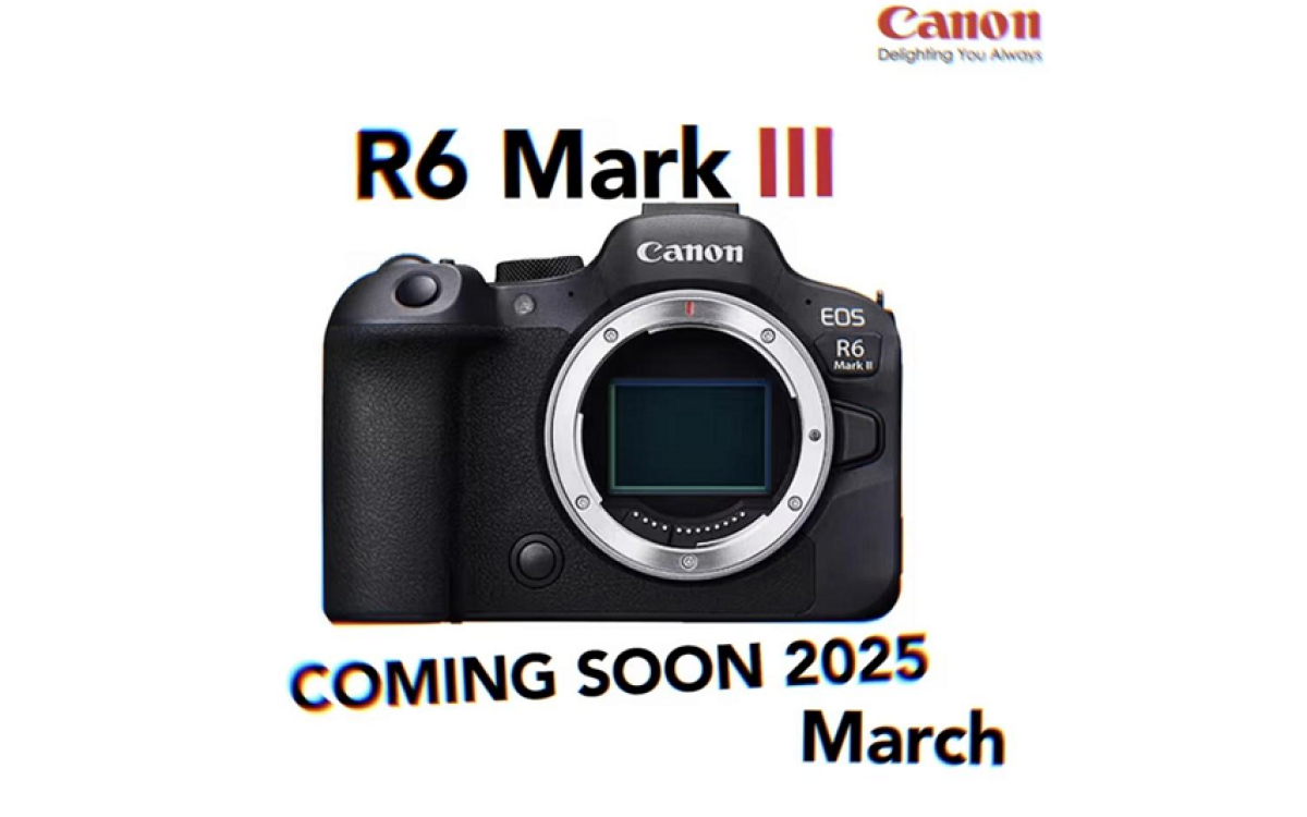 Canon EOS R6 Mark III be released in March 2025