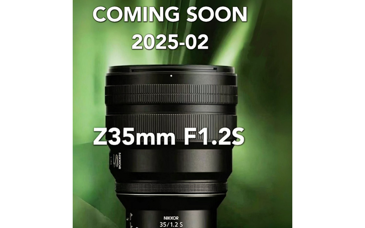 Nikon AF35mm F1.2S lens is about to be released