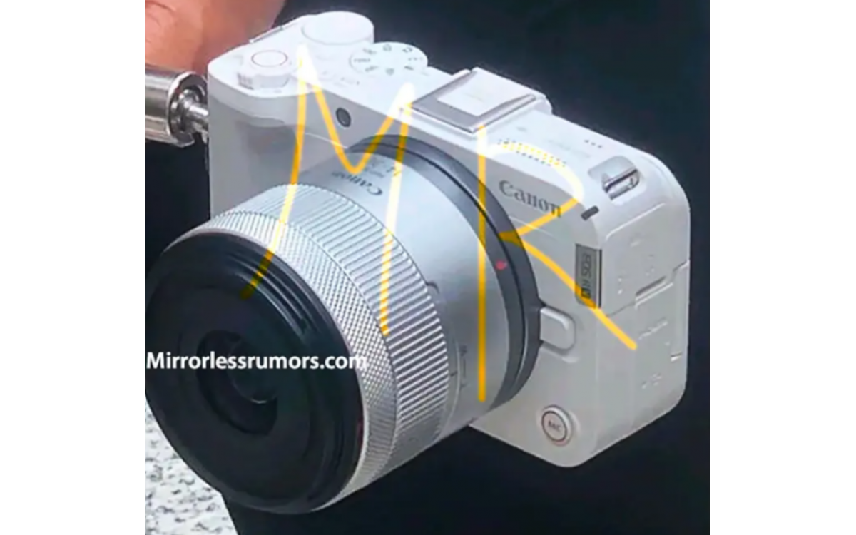 The first real picture of Canon EOS RV camera was exposed