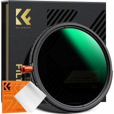 Nano-Xcel Series, Black Diffusion Mist Effect 1/4 & Variable ND2-32& Circular Polarizing Filter CPL-in 1 HD Lens Filter 