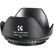 58mm threaded camera lens hood