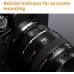 Manual lens adapter ring EOS-FX