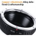 Manual lens adapter ring EOS-FX