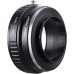 Manual lens adapter ring MD-NEX