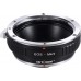 Manual lens adapter ring NIK(G)-M4/3