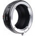 Manual lens adapter ring PK-M4/3