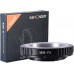 Manual lens adapter ring M39-FX