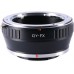 Manual lens adapter ring C/Y-FX