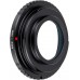 Manual lens adapter ring M42-NIK F