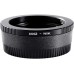 Manual lens adapter ring M42-NIK F