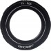 Manual lens adapter ring T2-EOS