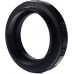 Manual lens adapter ring T2-EOS