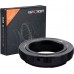 Manual lens adapter ring T2-EOS