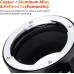 Manual lens adapter ring III generation M39-NEX