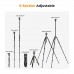 Aluminum 5-Section Tripod Load Capacity 10kg