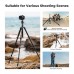 Aluminum 5-Section Tripod Load Capacity 10kg TM2324