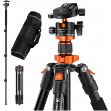 Aluminum 4-Section Tripod Load Capacity 10kg