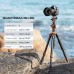 Horizontal Aluminum 5-Section Tripod Portable Monopod T255A4+BH-28L