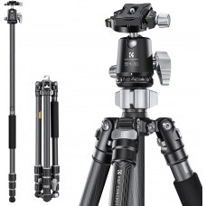 Carbon Fiber 4-Section Tripod Load Capacity 12kg