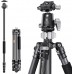 Carbon Fiber 4-Section Tripod Load Capacity 12kg