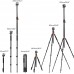 Aluminum 4-Section Tripod Load Capacity 10kg T254A7+BH-28L