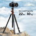 Aluminum 4-Section Tripod Load Capacity 10kg T254A7+BH-28L