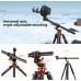 Aluminum 4-Section Tripod Load Capacity 10kg