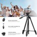 59.4''/1.5m Aluminum Travel Tripod S174A1