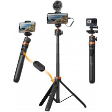 62''/1.58m Phone Selfie Stick Tripod