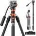 Aluminum 5-Section Tripod Load Capacity 5kg