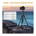 Aluminum 5-Section Tripod Load Capacity 5kg O234A7+FH-03
