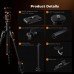70 inch Lightweight Travel Tripods Load Capacity 8kg K234A3+BH-36