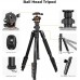 75.6 inch Heavy Tripods Load Capacity 8kg O275A5+BH-36