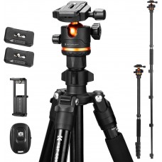 75.6 inch Heavy Tripods Load Capacity 8kg O275A5+BH-36