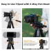 75" Lightweight Portable Travel Outdoor DSLR Tripods (Bronze Gold)