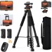 Lightweight Travel Outdoor DSLR Tripods Load Capacity 8kg S255A3+BH-36