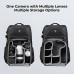 Camera Backpack 20L Star Wander 02(Black）