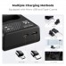 EN-EL15/15A/15B/15C Dual Slot Quick Battery Charger, Micro USB and Type-C Charger EN-EL15/15A/15B/15C Dual Slot Quick Battery Charger, Micro USB and Type-C Charger