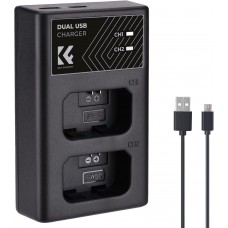 Dual Slot Quick Battery Charger for Sony NP-FW50 Battery ，Micro 