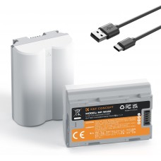NP-W235  (2 Batteries)  2400mAh Camera Battery with Type C Fast Charging