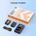 EN-EL25/EN-EL25A 2-Pack 1600mAh Batteries and Dual LCD Battery Charger