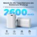 LP-E6NH (2 Batteries) Battery with 2600mAh Capacity and Type-C Fast Charging