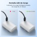 LP-E6NH (2 Batteries) Battery with 2600mAh Capacity and Type-C Fast Charging